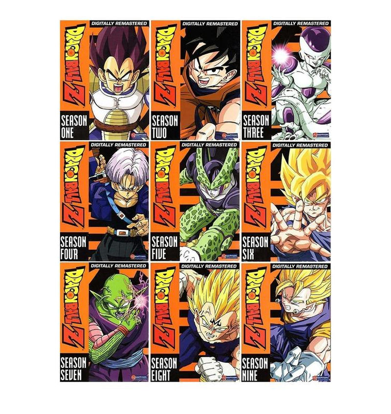 Dragonball Z Complete Seasons 1-9 Box Sets (9 Box Sets) by Christopher Sabat Sean Schemmel