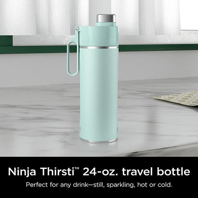 Ninja Thirsti 24Oz. Travel Bottle - Stainless Steel Water Bottle