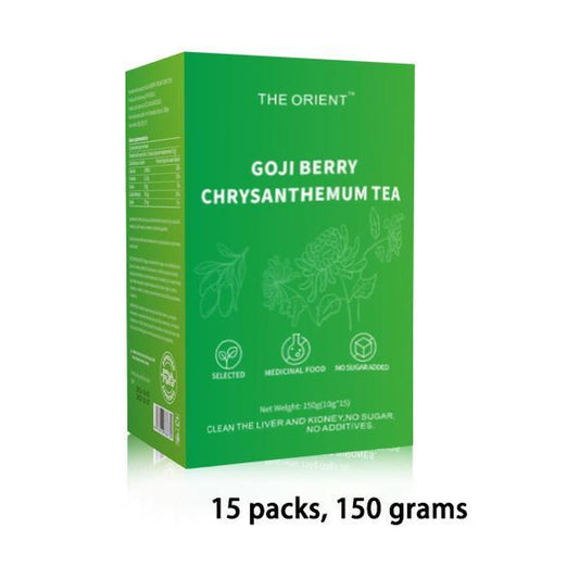 Goji Berry Chrysanthemum Tea -10 Excellent Raw Material Formulas ，15Bag，Clear Liver and Improve Eyesight，Limited Time Offer