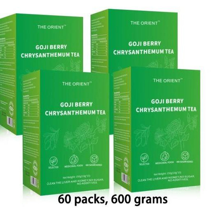 Goji Berry Chrysanthemum Tea -10 Excellent Raw Material Formulas ，15Bag，Clear Liver and Improve Eyesight，Limited Time Offer