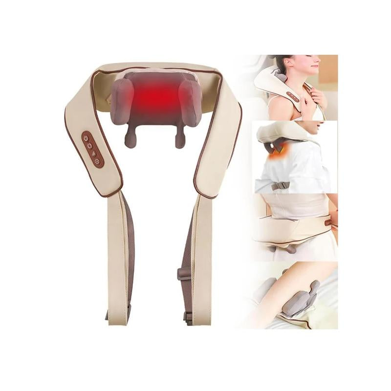 Noaging Neck Massager-Wireless, Portable & Rechargeable Therapy Device for Pain Relief, Relaxation & Stress Reduction Adjustable Intensity & Ergonomic Design. Durable Lightweight Relaxing Removable Comfort