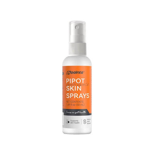 Puainta Pipot Skin Sprays for Dogs and Cats - Nature Soothing Spray, Clean & Soften, Reduce Itchy Scratching