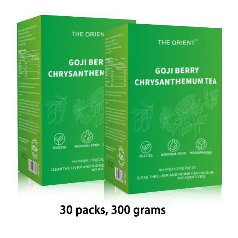 Goji Berry Chrysanthemum Tea -10 Excellent Raw Material Formulas ，15Bag，Clear Liver and Improve Eyesight，Limited Time Offer